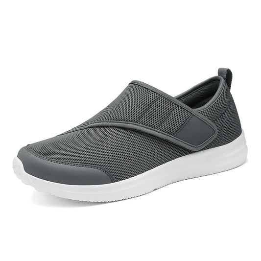 Femmes orthopédiques pieds larges gonflés marche chaussures décontractées unisexe pouce éversion réglage doux confortable diabétique homme chaussures