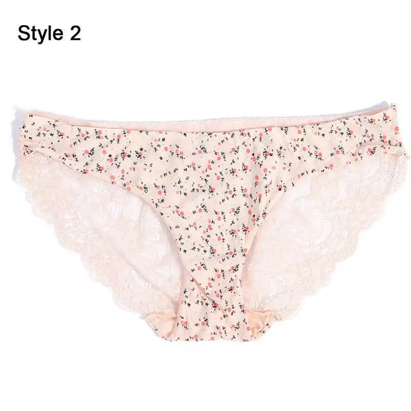 Femmes Sexy dentelle Pantie coton sans couture respirant léopard Sexy Lingerie glace soie sous-vêtements tendances