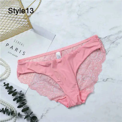 Femmes Sexy dentelle Pantie coton sans couture respirant léopard Sexy Lingerie glace soie sous-vêtements tendances