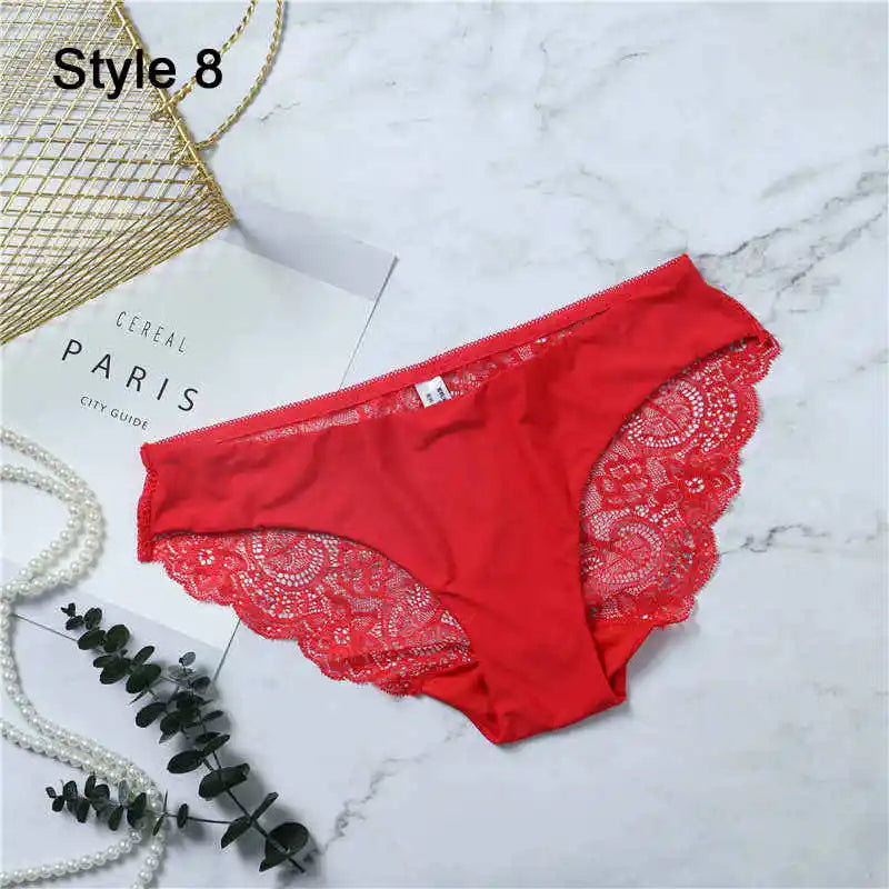 Femmes Sexy dentelle Pantie coton sans couture respirant léopard Sexy Lingerie glace soie sous-vêtements tendances