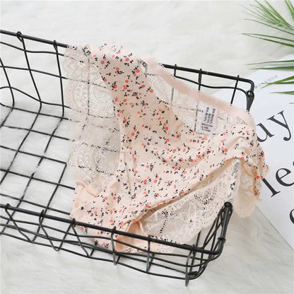Femmes Sexy dentelle Pantie coton sans couture respirant léopard Sexy Lingerie glace soie sous-vêtements tendances