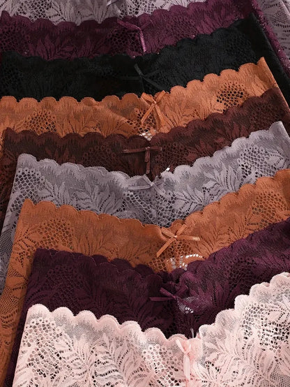 14 pièces/ensemble femmes dentelle Boyshorts Sexy caleçons taille basse culottes dames mode florale sous-vêtements en dentelle S-XL filles culotte intimes