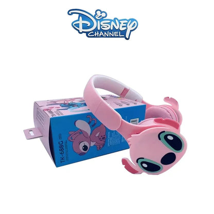 Nouveau Disney point sans fil Bluetooth casque AH-806 HIFI stéréo son pliable casques avec micro Anime dessin animé enfants cadeau