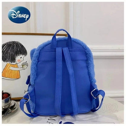 Nouveau sac à dos en peluche Disney Ins japonais point bleu dessin animé drôle grande capacité étudiant sac à dos sac de maternelle enfant cadeau