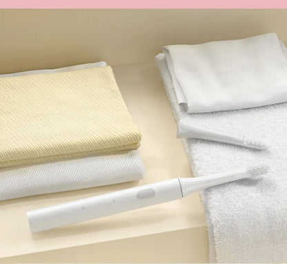 XIAOMI-Brosse à dents électrique sonique T100 Mi Smart, étanche IPX7, aste par USB, blanchiment des dents