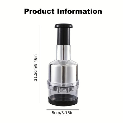 Presse-ail manuel, broyeur d'ail, hachoir à oignon, Type poussoir, outil d'ail, outils pour fruits et légumes, accessoires de cuisine