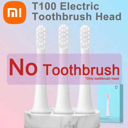XIAOMI-Brosse à dents électrique sonique T100 Mi Smart, étanche IPX7, aste par USB, blanchiment des dents