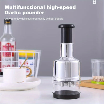 Presse-ail manuel, broyeur d'ail, hachoir à oignon, Type poussoir, outil d'ail, outils pour fruits et légumes, accessoires de cuisine