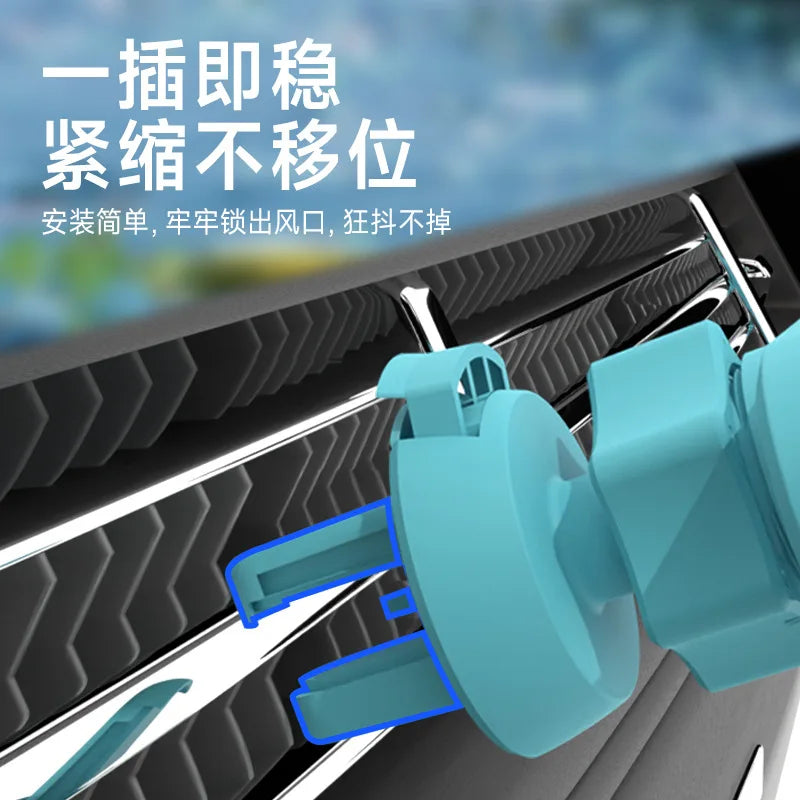 Support de téléphone de voiture point pour Support GPS Support dessin animé antidérapant antichoc Support rotatif accessoires mobiles