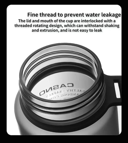 560ML point ange dessin animé tasse d'eau gris bleu Portable en plastique grande capacité figurines de dessin animé tasse transparente Sports de plein air eau