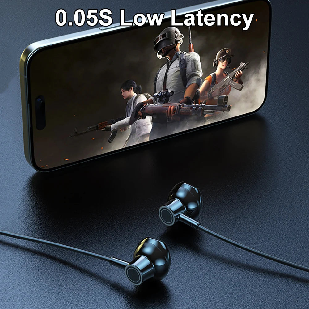 Écouteurs sans fil Bluetooth 5.4, avec écran HD, tour de cou, hi-fi, stéréo, réduction du bruit, pour Live Bluetooth 5.4 Headphones with HD Screen Wireless Headsets Neckband Earphones