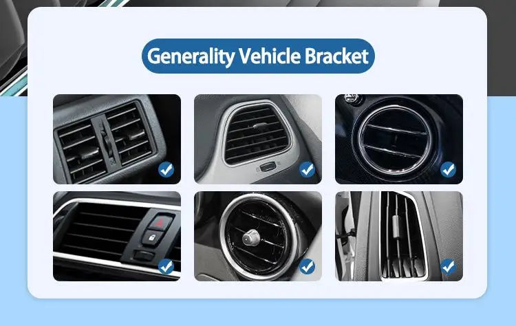 Support de téléphone de voiture point pour Support GPS Support dessin animé antidérapant antichoc Support rotatif accessoires mobiles