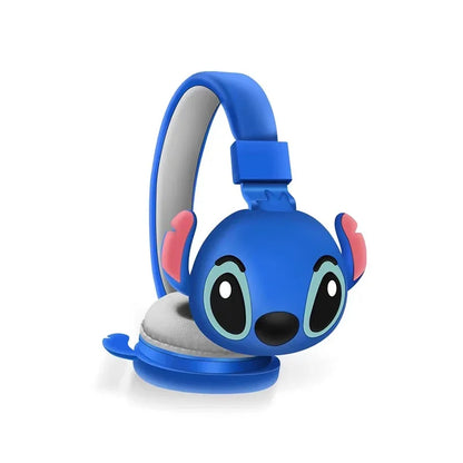 Nouveau Disney point sans fil Bluetooth casque AH-806 HIFI stéréo son pliable casques avec micro Anime dessin animé enfants cadeau