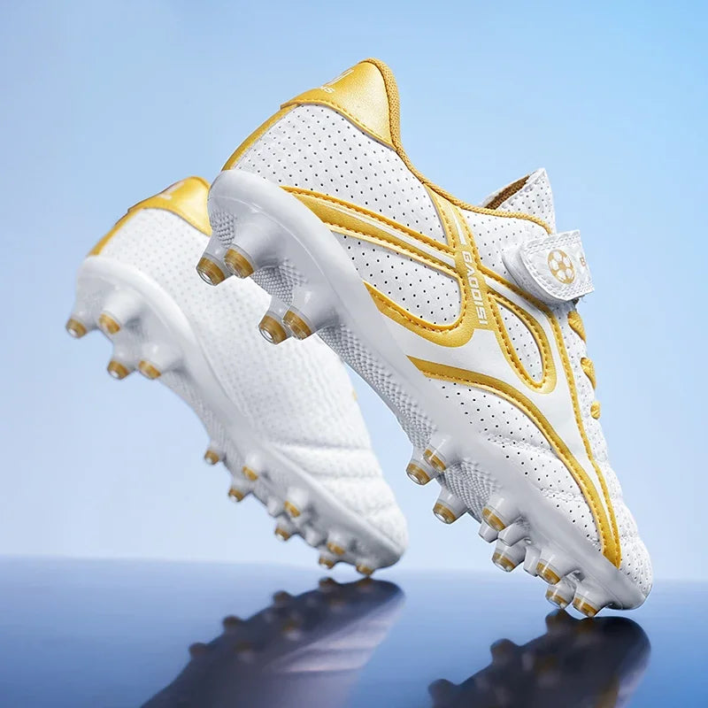 Chaussures de football professionnelles d'intérieur pour enfants, chaussures de terrain de football pour garçons, baskets originales, match rapide, TF, AG Society, Aleats