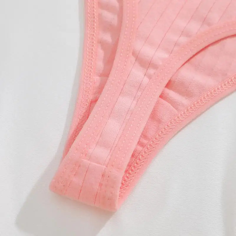 Strings en coton sans couture pour femmes, culotte sexy, taille basse, solide, respirant, confortable, doux, string, sous-pantalon, 8 pièces, ensemble