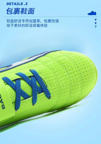 Chaussures de football professionnelles d'intérieur pour enfants, chaussures de terrain de football pour garçons, baskets originales, match rapide, TF, AG Society, Aleats