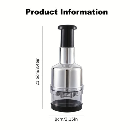 Presse-ail manuel, broyeur d'ail, hachoir à oignon, Type poussoir, outil d'ail, outils pour fruits et légumes, accessoires de cuisine