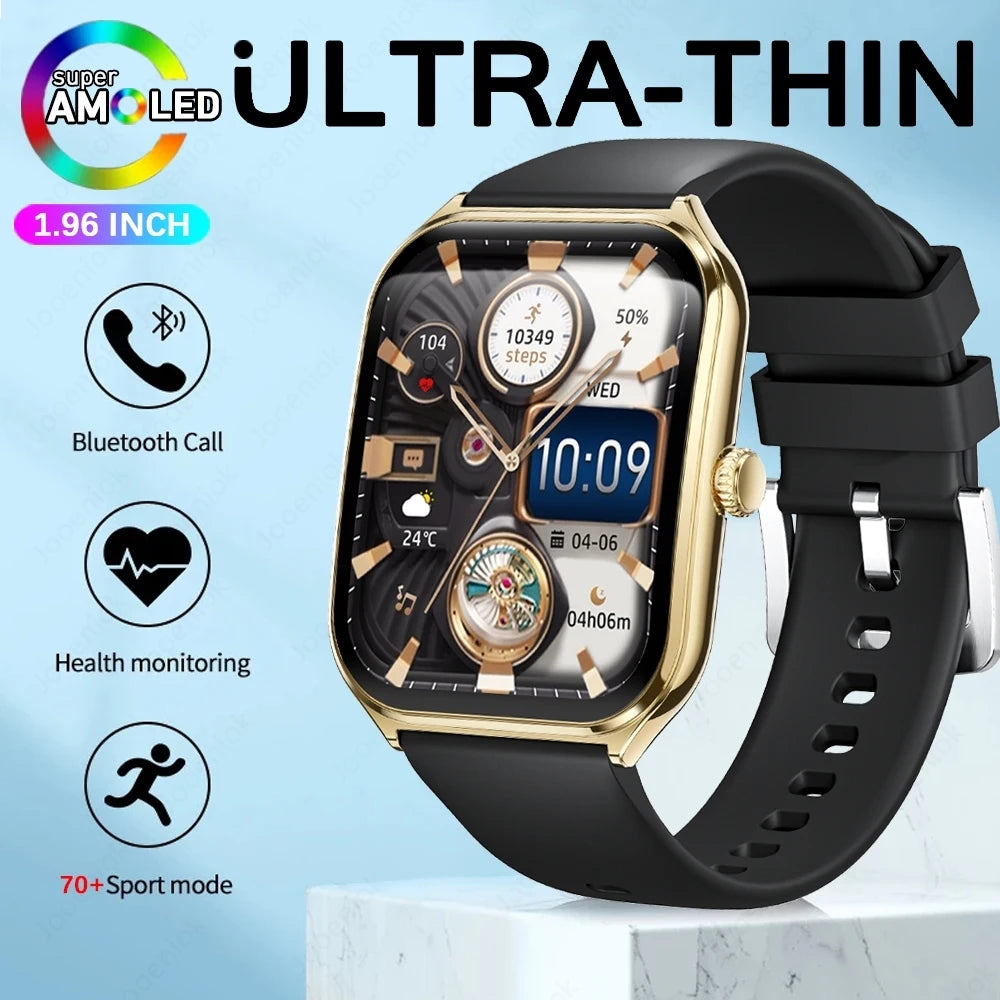 Xiaomi nouveau Ultra mince AMOLED montre intelligente hommes 386*448HD écran mode femmes sport Bracelet BT appel étanche Smartwatch