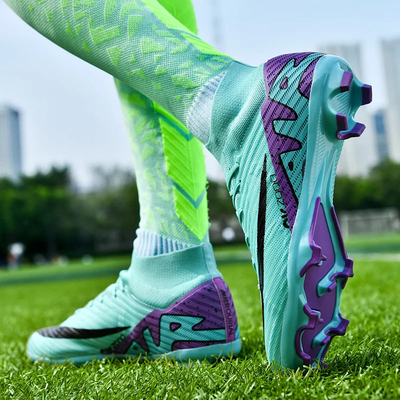 Original nouveaux hommes chaussures de Football chaussures de Football professionnel crampons de société chaussures de Football rapide en salle bottes de Football d'entraînement