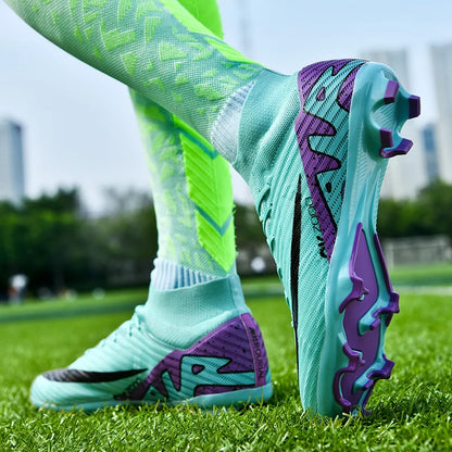 Original nouveaux hommes chaussures de Football chaussures de Football professionnel crampons de société chaussures de Football rapide en salle bottes de Football d'entraînement