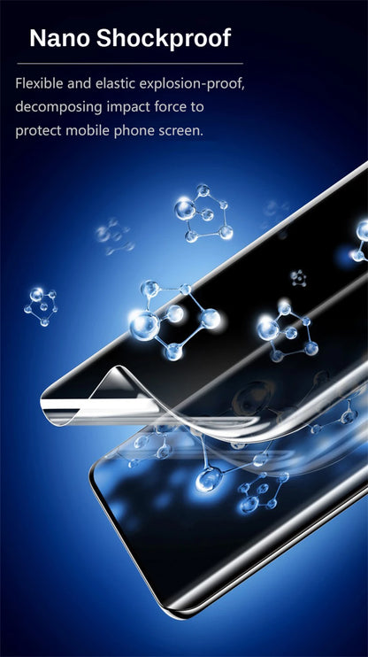 Film auto-réparateur pour Samsung Galaxy S25 Ultra S24 S23 S22 S20 Plus, 3 pièces, protecteur d'écran de confidentialité, déverrouillage S21 5G Note 20, pas du verre