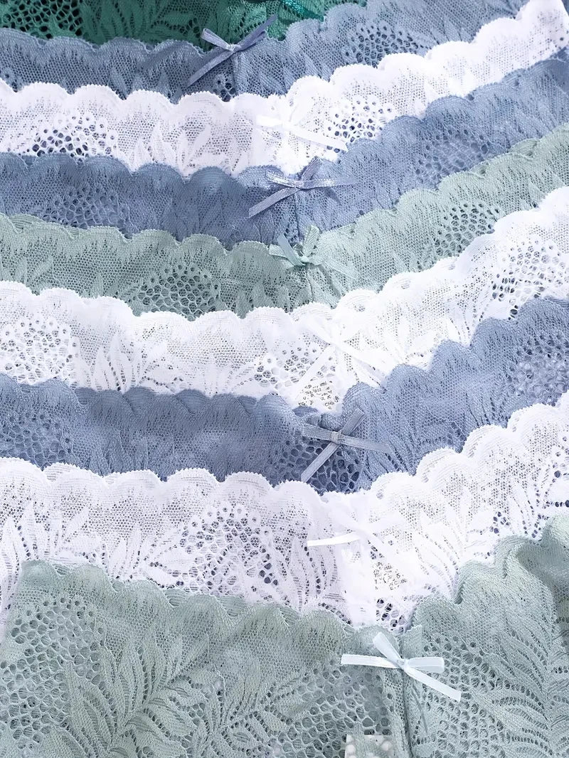 14 pièces/ensemble femmes dentelle Boyshorts Sexy caleçons taille basse culottes dames mode florale sous-vêtements en dentelle S-XL filles culotte intimes