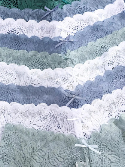 14 pièces/ensemble femmes dentelle Boyshorts Sexy caleçons taille basse culottes dames mode florale sous-vêtements en dentelle S-XL filles culotte intimes