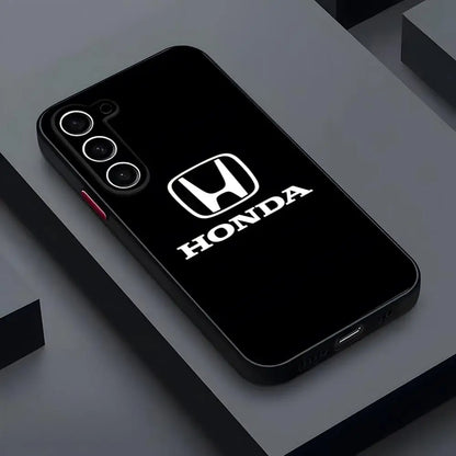 Coque de téléphone pour voitures de Performance rastar-h-hondaes, étui arrière de luxe mat Transparent pour Samsung S22 FE S23 Ultra S24 Plus S25