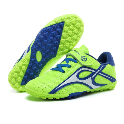 Chaussures de football professionnelles d'intérieur pour enfants, chaussures de terrain de football pour garçons, baskets originales, match rapide, TF, AG Society, Aleats