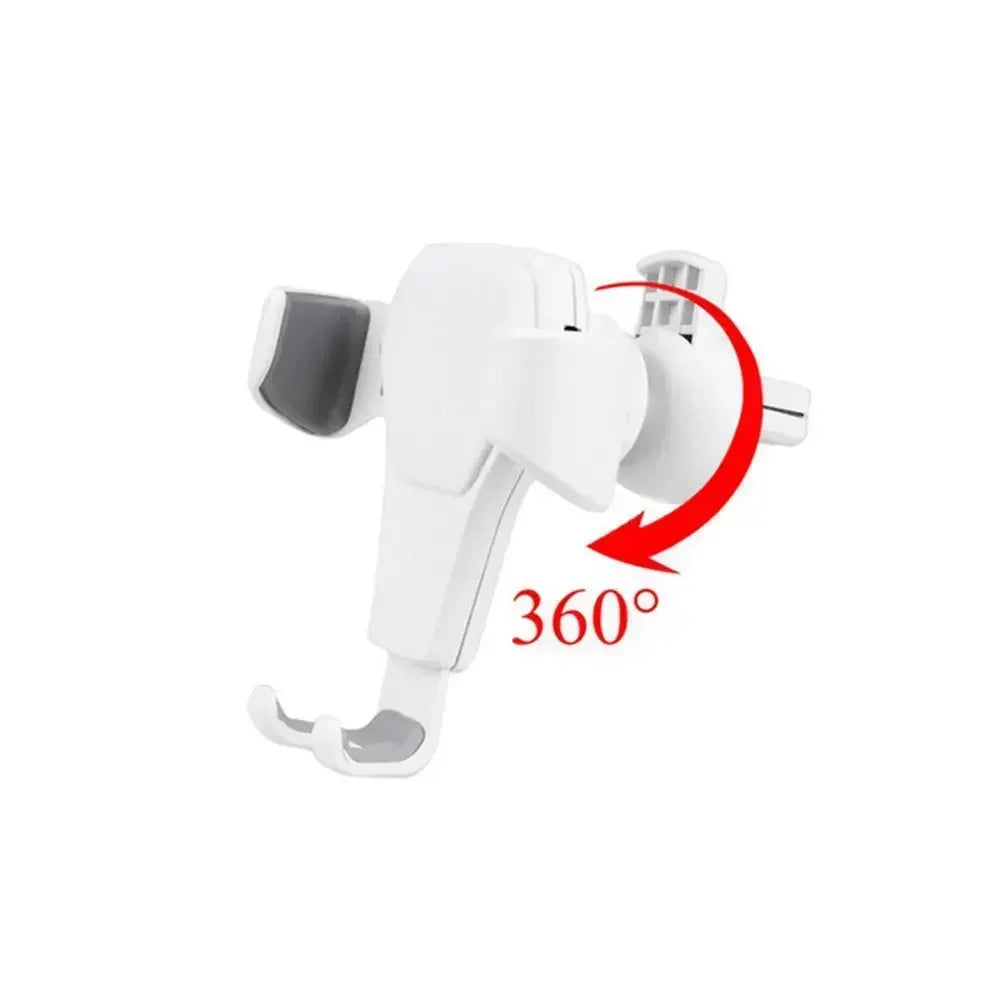 Support de téléphone automatique universel par gravité, Clip de ventilation de voiture, Support de téléphone portable, Support de téléphone portable pour iPhone, Android