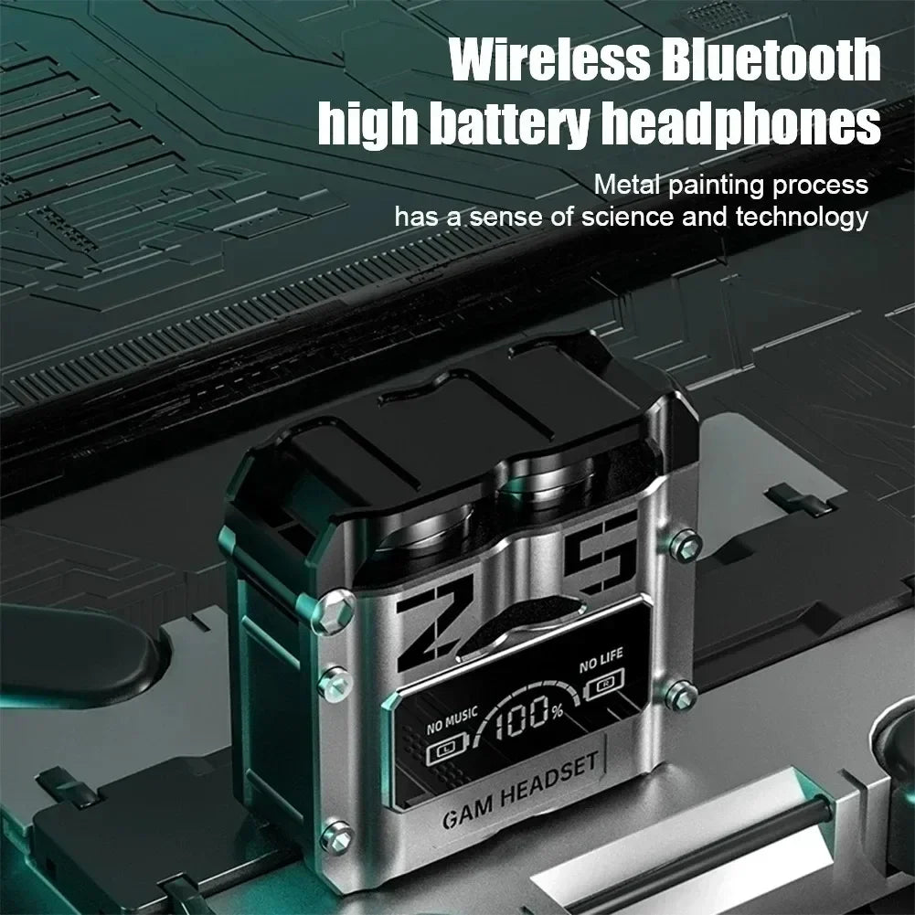 Écouteurs sans fil M25 TWS, Bluetooth 5.3, contrôle tactile, réduction du bruit, stéréo, écouteurs étanches, ensembles de sauna, originaux