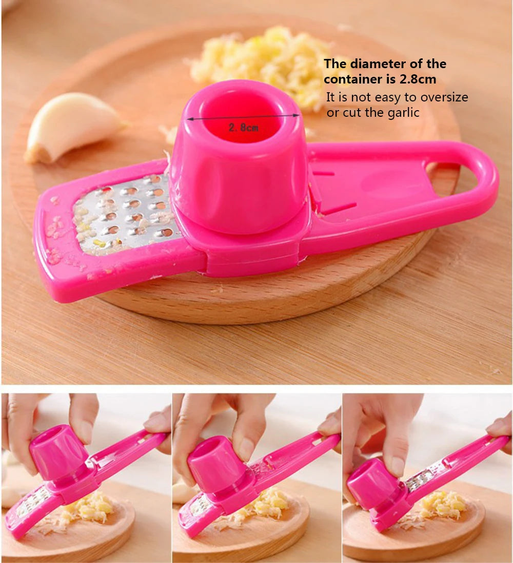 Broyeur d'ail au gingembre, presse à ail, râpe, éplucheur manuel, hachoir à ail, outil de hachage, accessoires de cuisine