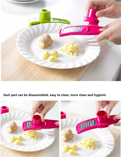 Broyeur d'ail au gingembre, presse à ail, râpe, éplucheur manuel, hachoir à ail, outil de hachage, accessoires de cuisine