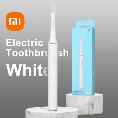 XIAOMI-Brosse à dents électrique sonique T100 Mi Smart, étanche IPX7, aste par USB, blanchiment des dents