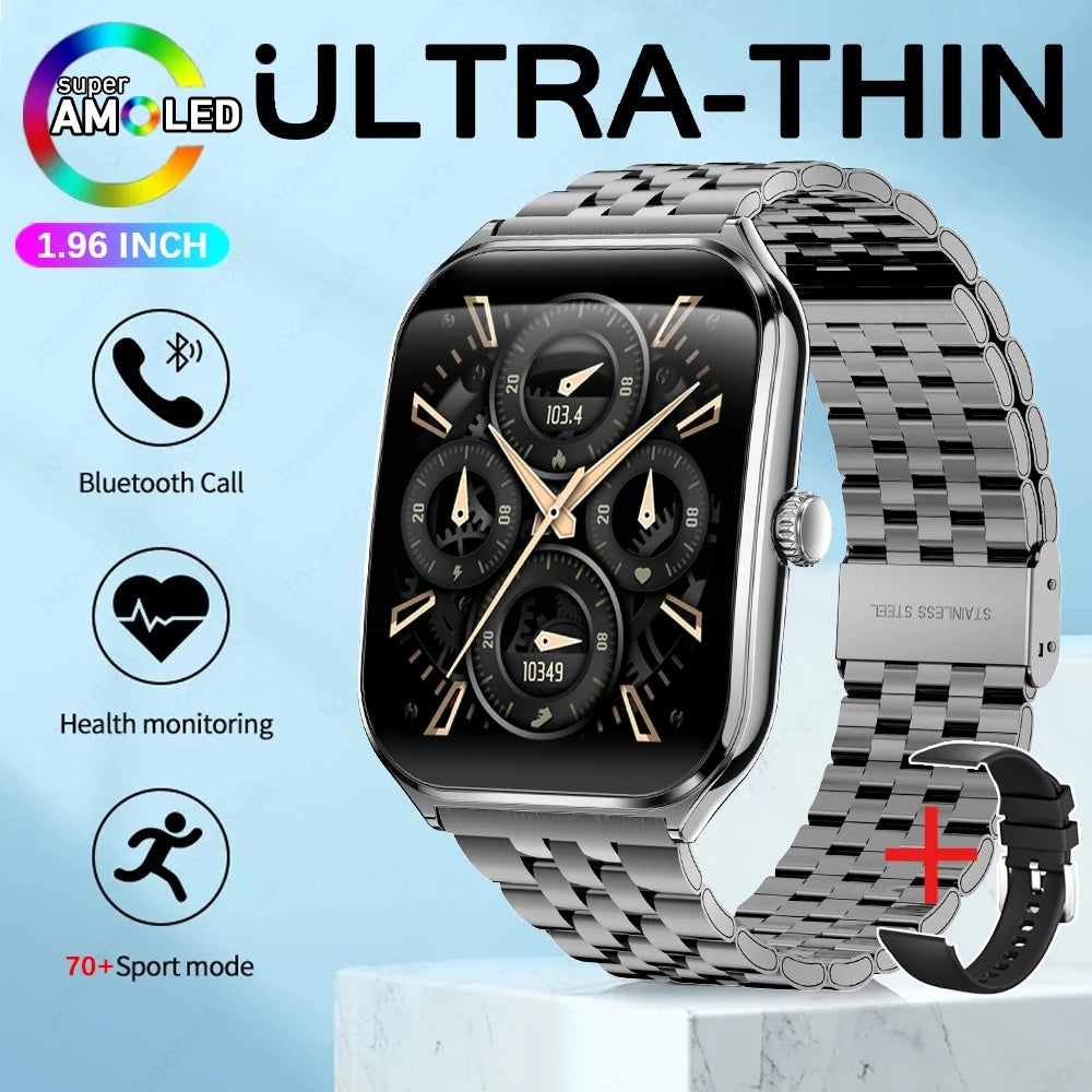 Xiaomi nouveau Ultra mince AMOLED montre intelligente hommes 386*448HD écran mode femmes sport Bracelet BT appel étanche Smartwatch