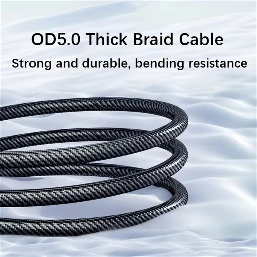 NNBILI-Câble USB Type-C vers Type-C, 120W, charge ultra rapide, avec écran LED, pour téléphone Huawei, Oppo, Vivo