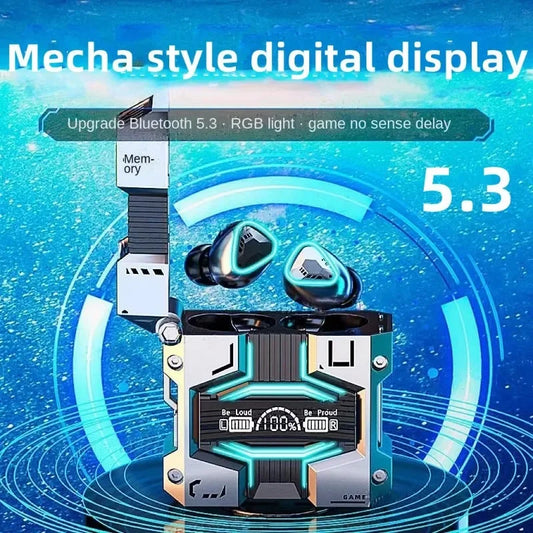 TWS M45 Bluetooth écouteurs 5.3 sans fil bluetooth casque antibruit casques avec Microphone casque pour Xiaomi Redmi