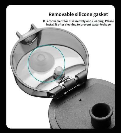 560ML point ange dessin animé tasse d'eau gris bleu Portable en plastique grande capacité figurines de dessin animé tasse transparente Sports de plein air eau