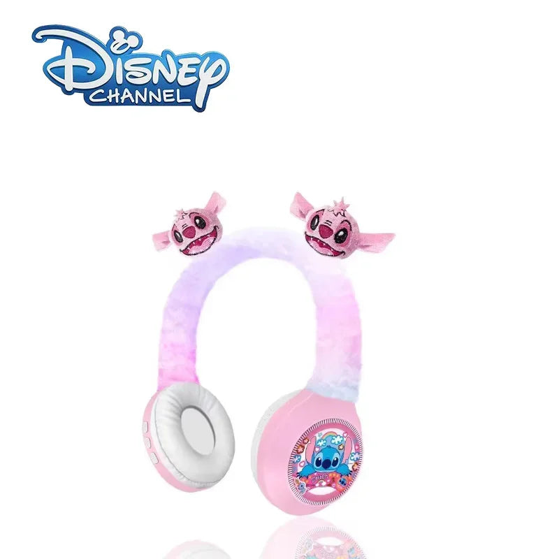 Nouveau Disney point sans fil Bluetooth casque AH-806 HIFI stéréo son pliable casques avec micro Anime dessin animé enfants cadeau