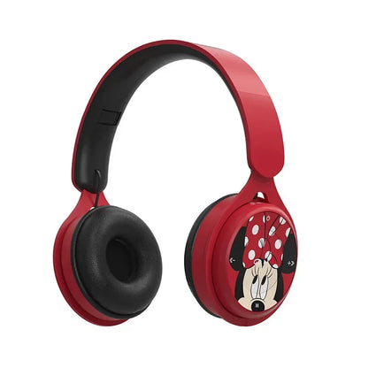 Nouveau Disney point sans fil Bluetooth casque AH-806 HIFI stéréo son pliable casques avec micro Anime dessin animé enfants cadeau
