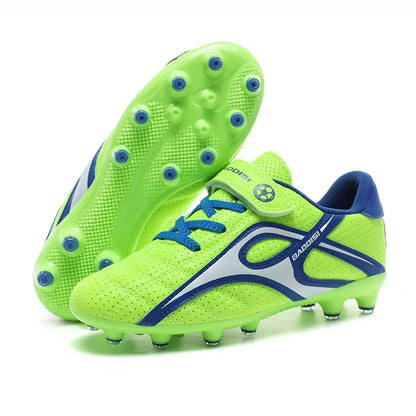 Chaussures de football professionnelles d'intérieur pour enfants, chaussures de terrain de football pour garçons, baskets originales, match rapide, TF, AG Society, Aleats