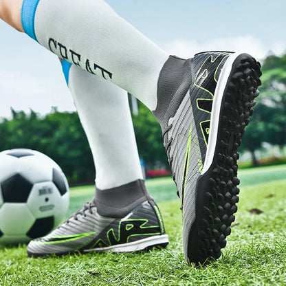 Original nouveaux hommes chaussures de Football chaussures de Football professionnel crampons de société chaussures de Football rapide en salle bottes de Football d'entraînement