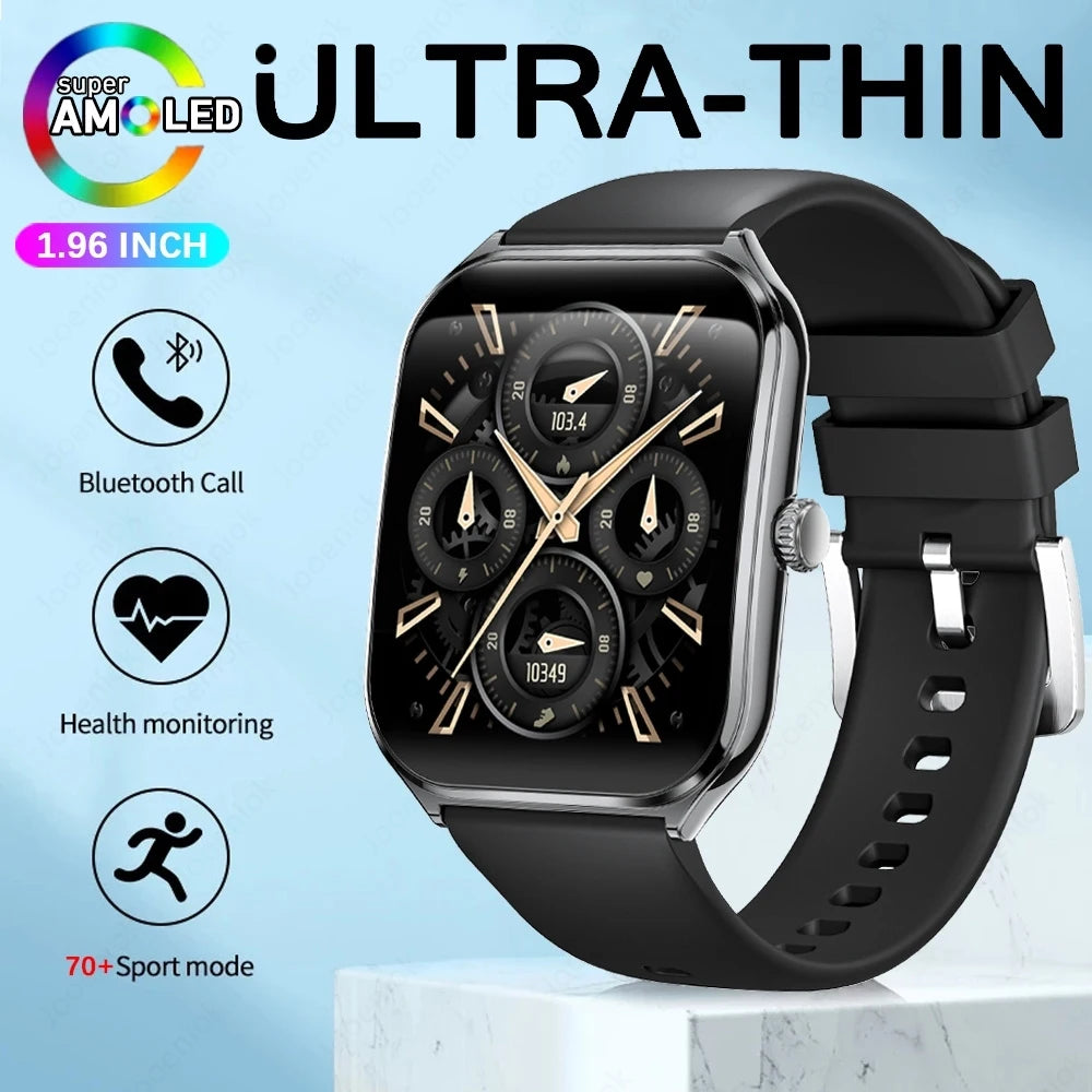 Xiaomi nouveau Ultra mince AMOLED montre intelligente hommes 386*448HD écran mode femmes sport Bracelet BT appel étanche Smartwatch