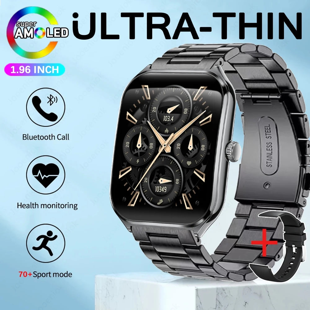 Xiaomi nouveau Ultra mince AMOLED montre intelligente hommes 386*448HD écran mode femmes sport Bracelet BT appel étanche Smartwatch